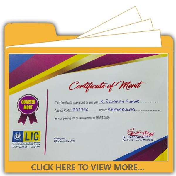 OUR CERTIFICATES